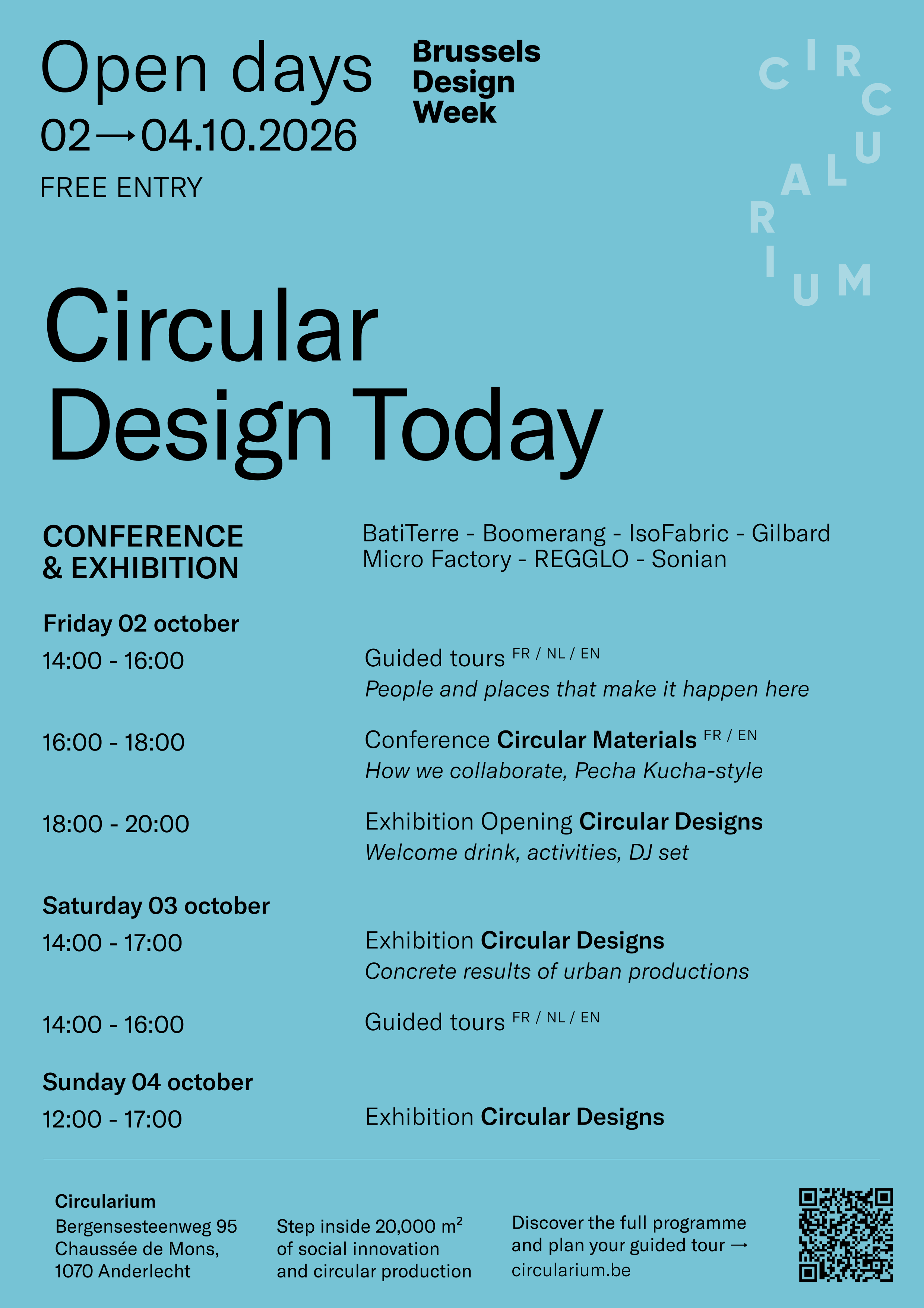 Circularium - 6e anniversaire et Circularium Open Days